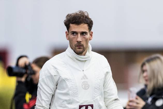 UEFA Champions League: Abschlusstraining FC Bayern Muenchen; 07.11.2023 Leon Goretzka (FC Bayern Muenchen, 8) UEFA Champions League: Abschlusstraining FC Bayern Muenchen, Muenchen, Trainingsgelaende an der Saebenerstrasse am 07.11.2023 Copyright: xBEAUTIFULxSPORTS Wunderlx