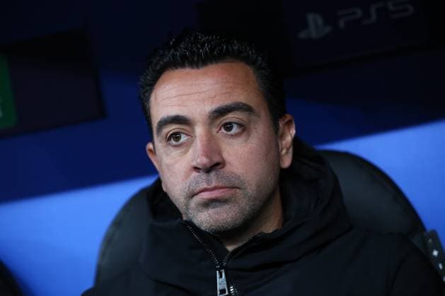 07.11.2023, xtgx, Fussball, UEFA Champions League, Schachtar Donezk - FC Barcelona, Barca emspor, v.l. Xavi Hernandez (Barcelona, Trainer) (DFL DFB REGULATIONS PROHIBIT ANY USE OF PHOTOGRAPHS as IMAGE SEQUENCES and or QUASI-VIDEO) Hamburg