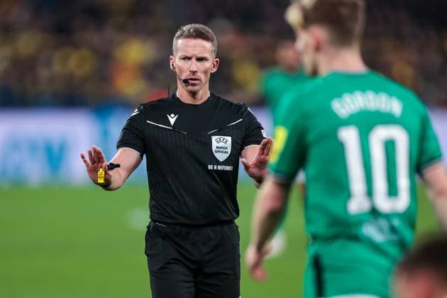 07.11.2023, Fussball, Saison 2023 2024, UCL, UEFA Champions League, Gruppenphase, 4. Spieltag, Borussia Dortmund - Newcastle United, Schiedsrichter Alejandro Hernandez, Dortmund Signal Iduna Park NRW Deutschland xRHR-FOTO DEx Copyright: DennisxEwert RHR-FOTOx RHR-FOTO DE