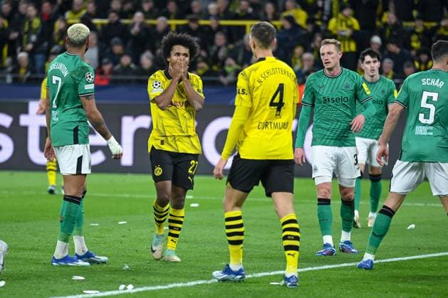 07.11.2023, Fussball, UCL, UEFA Champions League, Gruppenphase, 4. Spieltag, Saison 2023 2024, Borussia Dortmund - Newcastle United, Karim Adeyemi (Borussia Dortmund) xRHR-FOTO TKx Copyright: TeresaxKroeger RHR-FOTOx RHR-FOTO TK