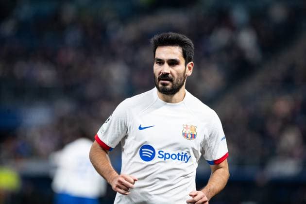 Champions League: FC Shakhtar Donetsk - FC Barcelona, Barca 07.11.2023 Ilkay Guendogan (FC Barcelona, 22) Champions League: FC Shakhtar Donetsk - FC Barcelona, Volksparkstadion, Hamburg, 07.11.2023 Copyright: xBEAUTIFULxSPORTS Buriakovx