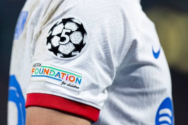 Champions League: FC Shakhtar Donetsk - FC Barcelona, Barca 07.11.2023 Trikot von FC Barcelona Champions League: FC Shakhtar Donetsk - FC Barcelona, Volksparkstadion, Hamburg, 07.11.2023 Copyright: xBEAUTIFULxSPORTS Buriakovx