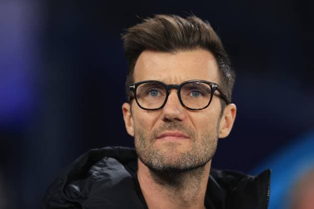 Football - UEFA Champions League - Group G - Manchester City v BSC Young Boys 7th November 2023 - UEFA Champions League - Group G - Manchester City v BSC Young Boys - Young Boys coach Raphael Wicky - Photo: Simon Stacpoole Offside. Manchester UK Copyright: xSimonxStacpoolexOffside