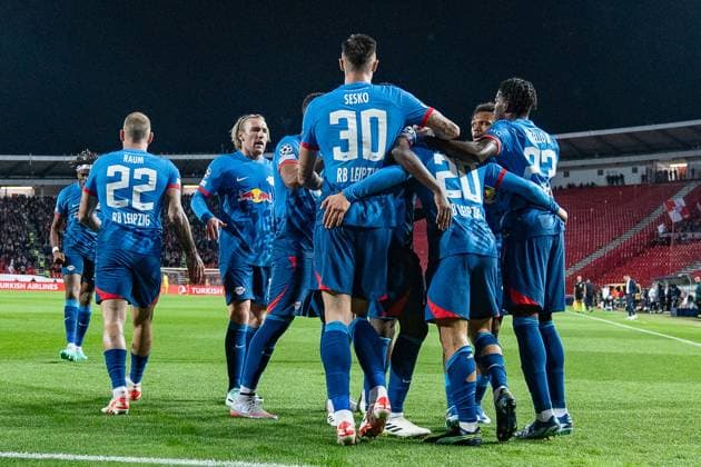 Tor zum 0:1 durch Xavi Simons (RB Leipzig, 20) Roter Stern Belgrad vs. RB Leipzig, Fussball, UEFA Champions League, 4. Spieltag, 07.11.2023 DFL REGULATIONS PROHIBIT ANY OUSE OF PHOTOGRAPHS AS IMAGE SEQUENCES AND OR QUASI-VIDEO Roter Stern Belgrad vs. RB Leipzig, Fussball, UEFA Champions League, 4. Spieltag, 07.11.2023 Belgrad Copyright: xEibner-Pressefoto BahhoxKarax EP_RSB