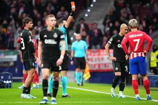Editorial use only Atletico de Madrid v Celtic FC, UEFA Champions League match, Group E, date 4. Football, Civitas Metropolitano Stadium, Madrid, Spain - 7 November 2023 Editorial use only  Copyright: xBaguxBlanco PRESSINPHOTO Shutterstockx 14188941n