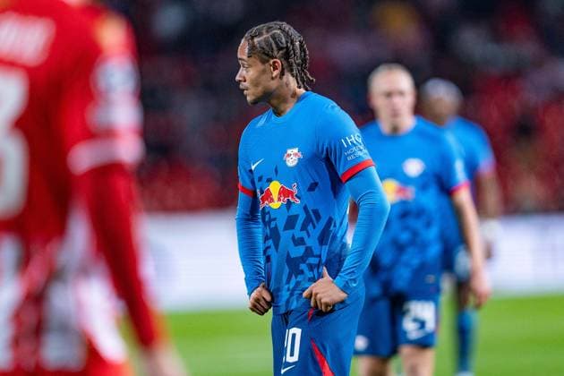 Xavi Simons (RB Leipzig, 20) Roter Stern Belgrad vs. RB Leipzig, Fussball, UEFA Champions League, 4. Spieltag, 07.11.2023 DFL REGULATIONS PROHIBIT ANY OUSE OF PHOTOGRAPHS AS IMAGE SEQUENCES AND OR QUASI-VIDEO Roter Stern Belgrad vs. RB Leipzig, Fussball, UEFA Champions League, 4. Spieltag, 07.11.2023 Belgrad Copyright: xEibner-Pressefoto BahhoxKarax EP_RSB