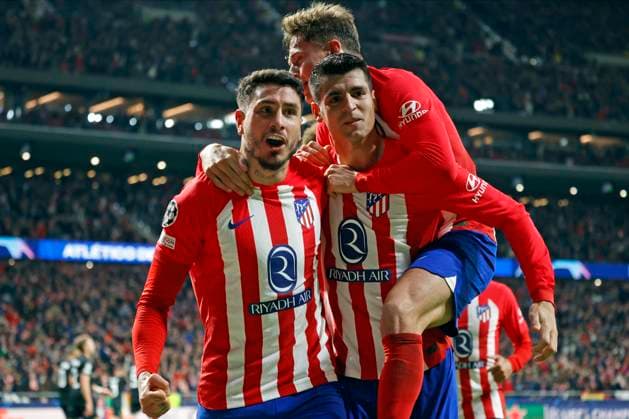 Alvaro MorataÊof Atletico de MadridÊgoal during Atletico de Madrid vs Celtic FC on November 07, 2023 at Civitas Metropolitano Stadium in Madrid, Spain. Photo: Senis Cebolla ALFAQUI Madrid Civitas Metropolitano Stadium Spain Copyright: xSenisxCebollax xALFAQUIx