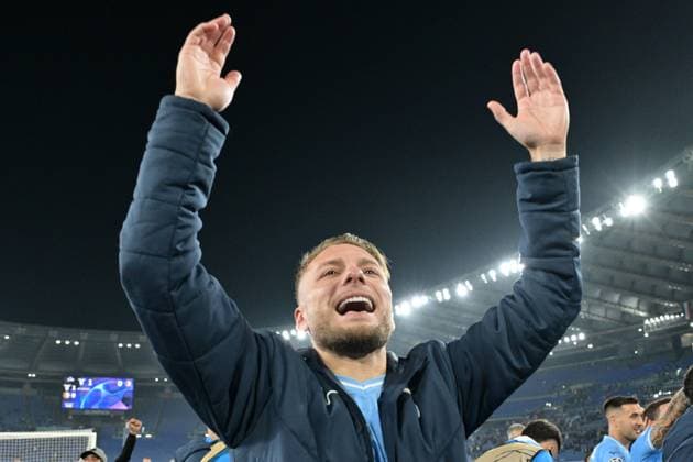 Foto Alfredo Falcone LaPresse 07 Novembre 2023 - Roma, Italia - calcio - Lazio vs Feyenoord - Uefa Champions League 2023-2024 Girone E - Stadio Olimpico di Roma. Nella foto: Ciro Immobile (17 SS Lazio) Foto Alfredo Falcone LaPresse November 07, 2023 Rome, Italy - sport, soccer - Lazio vs Feyenoord - Uefa Champions League 2023-2024 Group E - Olimpic Stadium & xee;n Rome. In the pic: Ciro Immobile (17 SS Lazio)  Copyright: xAlfredoxFalcone LaPressex