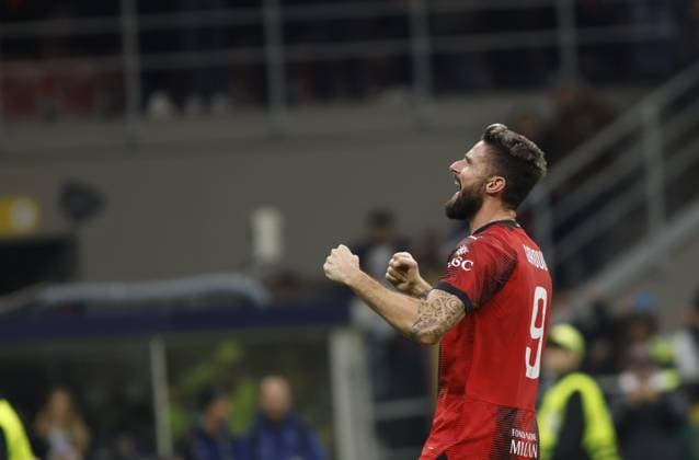 during the Uefa Champions League, Group F, football match between Ac Milan and Fc Paris Saint Germain on 07 November 2023 at Giuseppe Meazza Stadium, San Siro, Milan,Italy. Photo Nderim Kaceli  Copyright: xNderimxKaceli IPAxSportx xipa-agx xx IPA_41484413 IPA_Agency_IPA41484413
