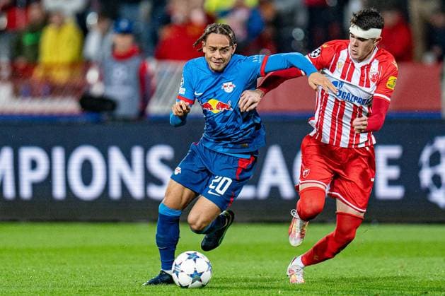 Xavi Simons (RB Leipzig, 20) Roter Stern Belgrad vs. RB Leipzig, Fussball, UEFA Champions League, 4. Spieltag, 07.11.2023 DFL REGULATIONS PROHIBIT ANY OUSE OF PHOTOGRAPHS AS IMAGE SEQUENCES AND OR QUASI-VIDEO Roter Stern Belgrad vs. RB Leipzig, Fussball, UEFA Champions League, 4. Spieltag, 07.11.2023 Belgrad Copyright: xEibner-Pressefoto BahhoxKarax EP_RSB