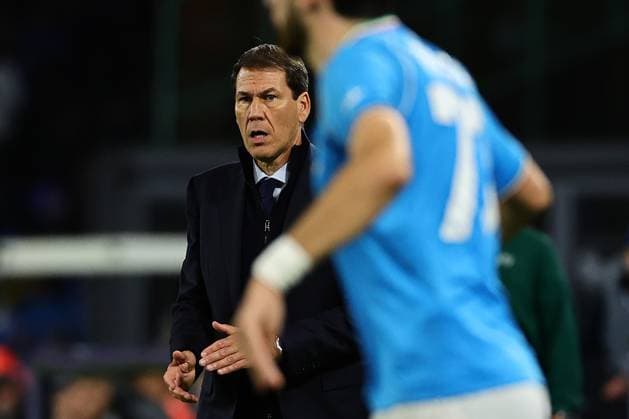 Rudi Garcia head coach of SSC Napoli during the Champions League Group C football match between SSC Napoli and FC Union Berlin at Diego Armando Maradona stadium in Naples (Italy), November 8th, 2023. cesarexpurini
