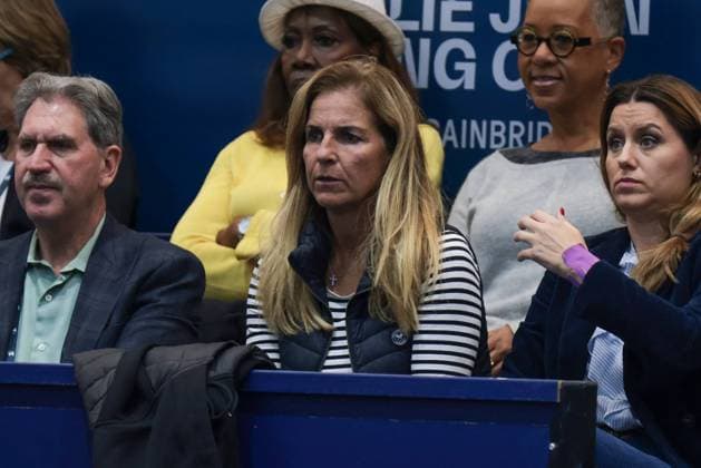 November 8, 2023, Seville, Spain: SEVILLE, SPAIN - NOVEMBER 08: Arantxa Sanchez Vicario during the group C eliminatory between Spain and Canada of the Billie Jean King Cup at La Cartuja on November 08, 2023 in Seville, Spain. Seville Spain - ZUMAd159 0313418785st Copyright: xJosexLuisxContrerasx