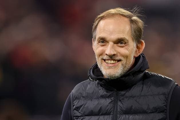 Germany, Muenchen, 08.11.2023, Allianz Arena, FC Bayern Muenchen vs Galatasaray - UEFA Champions League 2023 2024 - Group A, Trainer Thomas Tuchel (FC Bayern Muenchen) looks on Munich Allianz Arena Germany