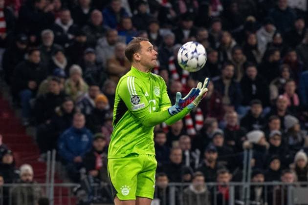 Torwart Manuel Neuer (FC Bayern Muenchen). Deutschland, Muenchen, 08.11.2023, Fussball, UEFA Champions League: FC Bayern Muenchen vs Galatasaray SK, Saison 2023 2024, Match Day 4, Allianz Arena Foto: A2 Bildagentur Peter Hartenfelser
