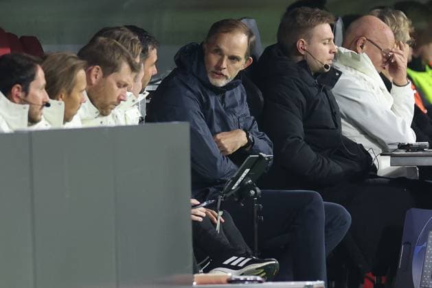 Chef-Trainer Thomas Tuchel (FC Bayern Muenchen), FC Bayern Muenchen vs. Galatasaray Istanbul , Champions League, Fussball, Vorrunde, Rueckspiel, 08.11.2023 Muenchen Bayern Germany