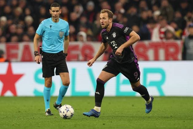 Harry Kane 9 (FC Bayern Muenchen), FC Bayern Muenchen vs. Galatasaray Istanbul , Champions League, Fussball, Vorrunde, Rueckspiel, 08.11.2023 Muenchen Bayern Germany