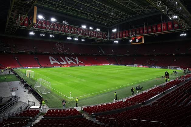 Amsterdam, Netherlands, 9th November 2023: General view of The Johan Cruyff ArenA during the UEFA Europa League football match between Ajax and Brighton at The Johan Cruyff ArenA in Amsterdam, Netherlands. (James Whitehead SPP) Copyright: xJamesxWhiteheadx xSPPx spp-en-JaWhSp-0Q4A9106