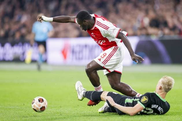 AMSTERDAM, 09-11-2023 JohanCruyff Arena, Europa League Football season 2023 2024. during the match between Ajax and Brighton & Hove Albion Ajax - Brighton  x23103138x Copyright: