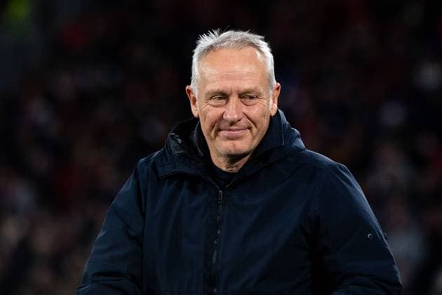 Christian Streich (SC Freiburg, Trainer), GER, SC Freiburg vs FK TSC Backa Topola, Fussball UEFA Europa League, Gruppe A, 4. Spieltag, Saison 2023 2024, 09.11.2023 GER, SC Freiburg vs FK TSC Backa Topola, Fussball UEFA Europa League, Gruppe A, 4. Spieltag, Saison 2023 2024, 09.11.2023 Freiburg Copyright: xEibner-Pressefoto Memmlerx EP_MMR