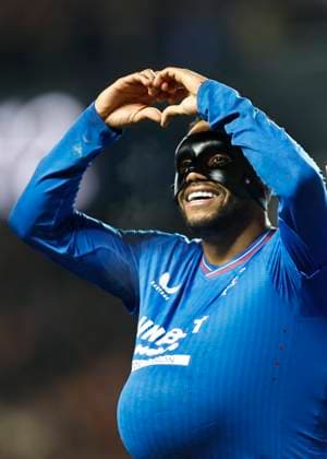 Rangers v AC Sparta Prague UEFA Europa League Danilo of Rangers celebrates scoring his teams first goal during the UEFA Europa League Group C match at Ibrox Stadium, Glasgow Copyright: xFredxPalmerx FIL-19227-0017 UK Newspapers OUT
