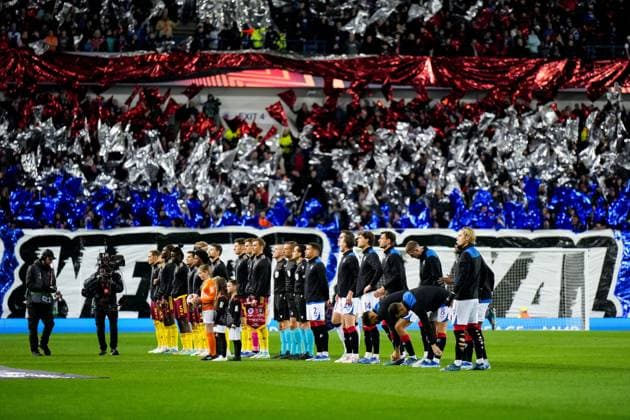 EDITORIAL USE ONLY No use with unauthorised audio, video, data, fixture lists, club league logos or live services. Online in-match use limited to 120 images, no video emulation. No use in betting, games or single club league player publications. Rangers v Sparta Prague, UEFA Europa League, Group C, Football, Ibrox Stadium, Glasgow, UK - 09 Nov 2023 EDITORIAL USE ONLY No use with unauthorised audio, video, data, fixture lists, club league logos or live services. Online in-match use limited to 120 images, no video emulation. No use in betting, games or single club league player publications. Copyright: xStuartxWallace Shutterstockx 14188590o