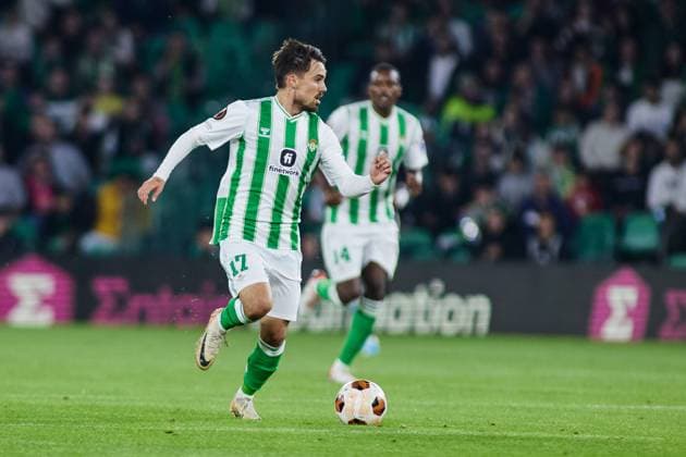 November 9, 2023: Rodri Sanchez of Real Betis in action during the UEFA Europa League, Group C, match between Real Betis and Aris Limassol at Benito Villamarin stadium on November 9, 2023 in Sevilla, Spain. - ZUMAa181 20231109_zaa_a181_024 Copyright: xJoaquinxCorcherox