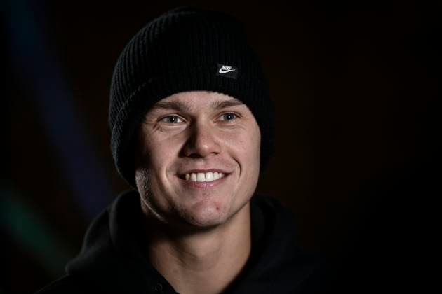 Nitto ATP, Tennis Herren Finals 2023 - Blue Carpet Holger Rune of Denmark smiles during the Blue Carpet of the Nitto ATP Finals 2023. Turin Italy Copyright: xNicolòxCampox