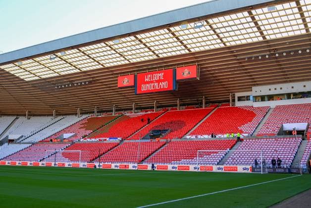 Sunderland v Birmingham City Sky Bet Championship The remembrance poppy display put on by the Spirit of 37 fan group the Stadium of Light, Sunderland Copyright: xRossxJohnstonx FIL-19237-0007 UK Newspapers OUT