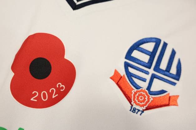 EDITORIAL USE ONLY No use with unauthorised audio, video, data, fixture lists, club league logos or live services. Online in-match use limited to 120 images, no video emulation. No use in betting, games or single club league player publications. Bolton Wanderers v Blackpool, EFL Sky Bet League One, Football, Toughsheet Community Stadium, Bolton, UK - 11 Nov 2023 EDITORIAL USE ONLY No use with unauthorised audio, video, data, fixture lists, club league logos or live services. Online in-match use limited to 120 images, no video emulation. No use in betting, games or single club league player publications.  Copyright: xPaulxCurrie Shutterstockx 14203102m