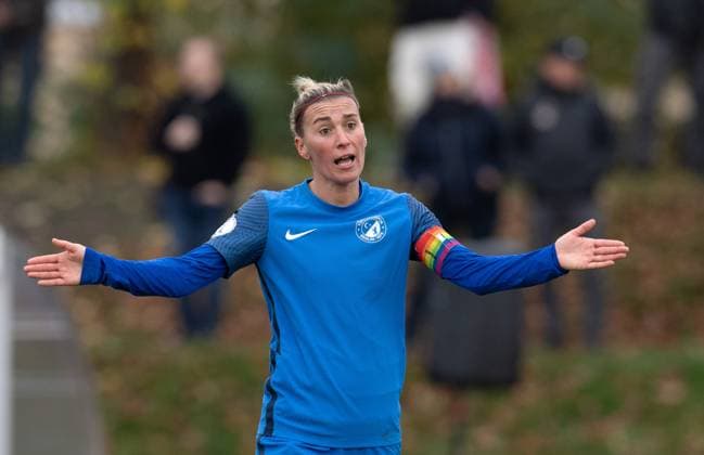 Fussball, Frauen, Saison 2023 2024, Regionalliga Nordost (10. Spieltag), 1. FC Union Berlin - Türkiyemspor Berlin, Erika Szuh (1. Frauen, Türkiyemspor Berlin), 12.11. 2023, Copyright: xSebastianxRäppold MatthiasxKochx