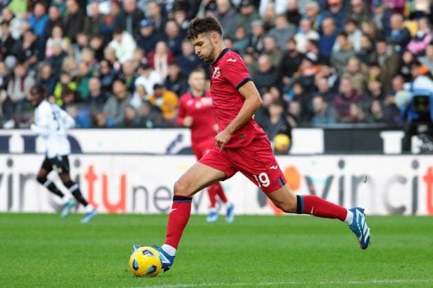 Photo Andrea Bressanutti LaPresse -November 12, 2023 Udine, Italy - Soccer - Udinese vs Atalanta - Italian Serie A Football Championship 2023 2024 - Friuli Stadium. In the pic: Berat Djimsiti (Atalanta BC);  Copyright: xAndreaxBressanutti LaPressex