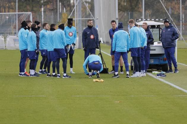Deutschland, Berlin, Sportpark, GER, 2.FBL, Hertha BSC, Saison 2023 24, Training