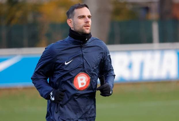 Deutschland, Berlin, Sportpark, GER, 2.FBL, Hertha BSC, Saison 2023 24, Training, Foto:Marius Gersbeck