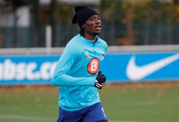Deutschland, Berlin, Sportpark, GER, 2.FBL, Hertha BSC, Saison 2023 24, Training, Foto:Kélian Nsona