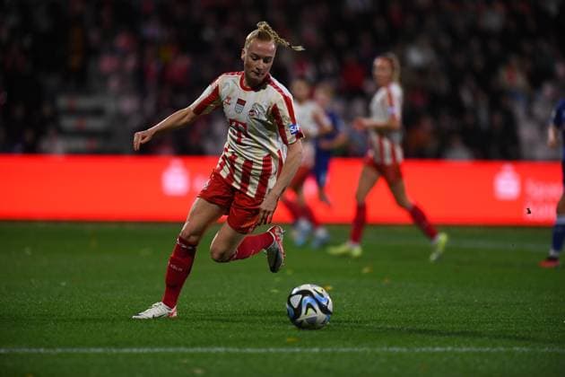 COLOGNE, GERMANY - 13 NOVEMBER, 2023: The match of Women Bundesliga 1.FC Koeln Frauen vs TSG 1899 Hoffenheim Frauen  Copyright: xVITALIIxKLIUIEVx