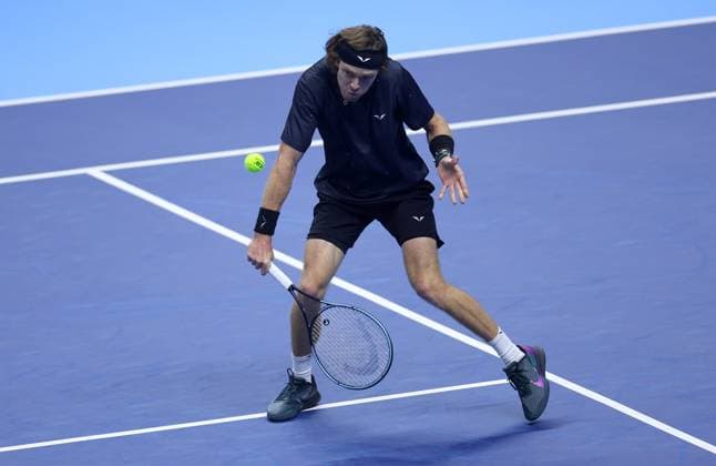 Nitto ATP, Tennis Herren Finals, Day Two, Tennis, Turin, Italy - 13 Nov 2023  Copyright: xEllaxLing Shutterstockx 14207434co