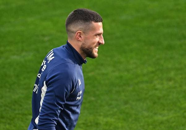 November 14, 2023, Florence, Italy: Italian player Cristiano Biraghi during a training session of the Italian national soccer team at the Coverciano traning centre near Florence, Italy, 14 November 2023..ANSA CLAUDIO GIOVANNINI UEFA EURO, EM, Europameisterschaft,Fussball 2024 Qualifiers  - ZUMAa110 20231114_zaf_a110_026 Copyright: xClaudioxGiovanninix