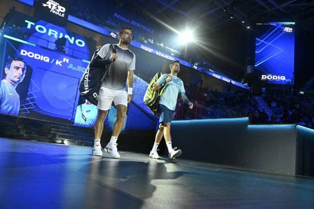Tennis - Nitto ATP, Tennis Herren Finals Torino 2023 - Double Dodig Krajicek TENNIS : Nitto Atp Finals Torino 2023 - 14 11 2023 - ChrysleneCaillaud Panoramic 