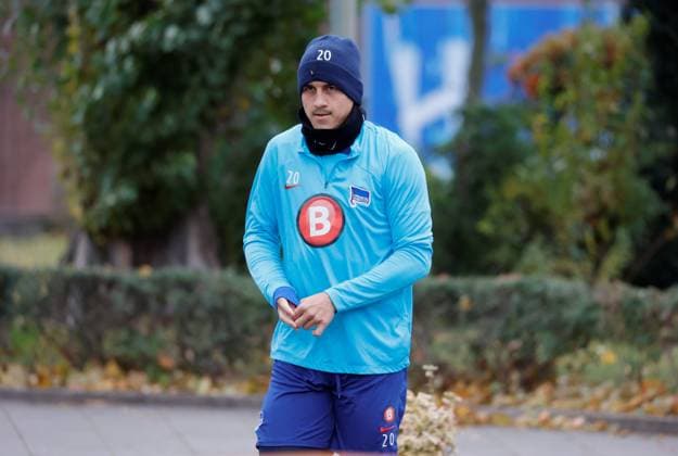 Deutschland, Berlin, Sportpark, GER, 2.FBL, Hertha BSC, Saison 2023 24, Training, Foto:Marc Oliver Kempf