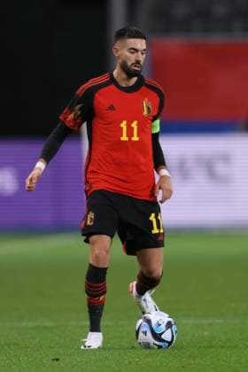 BELGIUM vs SERBIA YANNICK CARRASCO football Serbia vs Belgium friendly match Den Dreef stadium, Leuven 15.11.2023. Foto: FOOTBALL, SERBIA, BELGIUM, FRIENDLY MATCH Leuven Den Dreef stadium Belgium Copyright: xMarkoxMetlas xMNxPressx