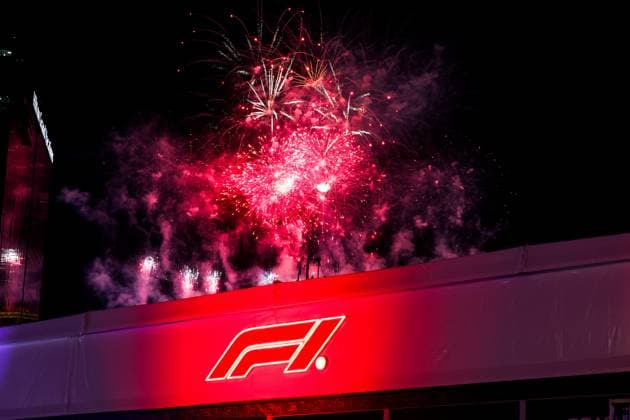 Track impression, F1 Grand Prix of Las Vegas at Las Vegas Strip Circuit on November 15, 2023 in Las Vegas, United States of America. (Photo by HOCH ZWEI) Las Vegas United States of America