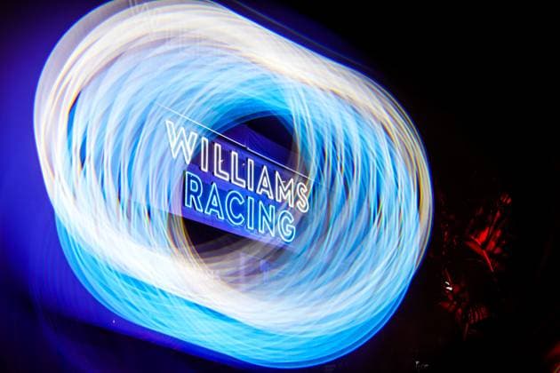 Williams Racing logo during the 2023 Formula 1 Heineken Silver Las Vegas Grand Prix, 21th round of the 2023 Formula One World Championship, WM, Weltmeisterschaft from November 17 to 19, 2023 on the Las Vegas Strip Circuit, in Las Vegas, USA - F1 - LAS VEGAS GRAND PRIX 2023 DPPI Panoramic  00123046_AV3_3552