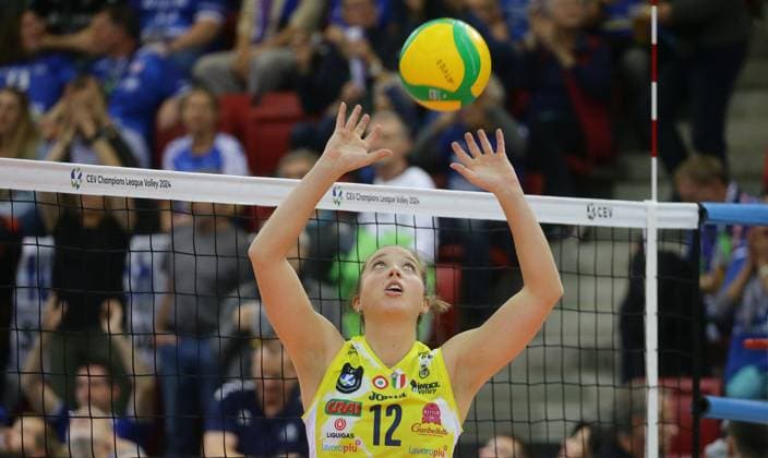 Stuttgart , Volleyball CEV Champions League , Allianz MTV Stuttgart vs. Imoco Volley Conegliano , Madison Bugg ( Imoco )