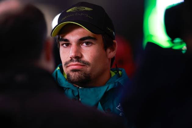 18 Lance Stroll (CAN, Aston Martin Aramco Cognizant F1 Team), F1 Grand Prix of Las Vegas at Las Vegas Strip Circuit on November 15, 2023 in Las Vegas, United States of America. (Photo by HOCH ZWEI) Las Vegas United States of America