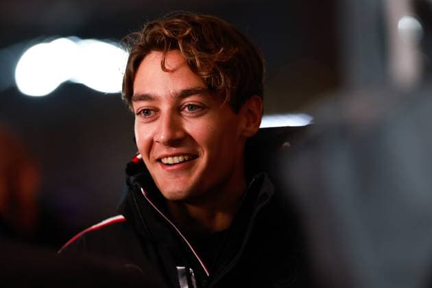 63 George Russell (GBR, Mercedes-AMG Petronas F1 Team), F1 Grand Prix of Las Vegas at Las Vegas Strip Circuit on November 15, 2023 in Las Vegas, United States of America. (Photo by HOCH ZWEI) Las Vegas United States of America