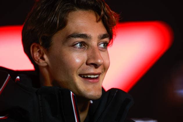 63 George Russell (GBR, Mercedes-AMG Petronas F1 Team), F1 Grand Prix of Las Vegas at Las Vegas Strip Circuit on November 15, 2023 in Las Vegas, United States of America. (Photo by HOCH ZWEI) Las Vegas United States of America