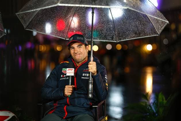11 Sergio Perez (MEX, Oracle Red Bull Racing), F1 Grand Prix of Las Vegas at Las Vegas Strip Circuit on November 15, 2023 in Las Vegas, United States of America. (Photo by HOCH ZWEI) Las Vegas United States of America