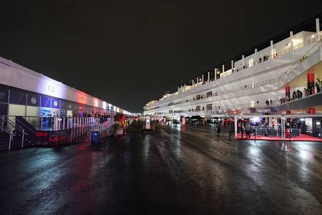 FORMULA 1 HEINEKEN SILVER LAS VEGAS GRAND PRIX 2023 15.11.2023, Las Vegas Street Circuit, Las Vegas, FORMULA 1 HEINEKEN SILVER LAS VEGAS GRAND PRIX 2023 ,im Bild Das Fahrerlager in Las Vegas.