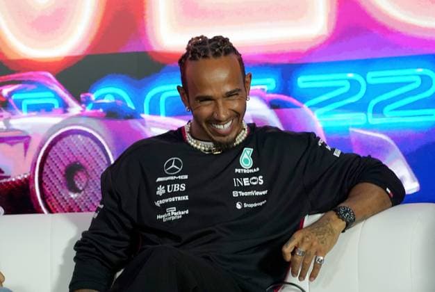 FORMULA 1 HEINEKEN SILVER LAS VEGAS GRAND PRIX 2023 15.11.2023, Las Vegas Street Circuit, Las Vegas, FORMULA 1 HEINEKEN SILVER LAS VEGAS GRAND PRIX 2023 ,im Bild Lewis Hamilton (GBR), Mercedes-AMG Petronas F1 Team