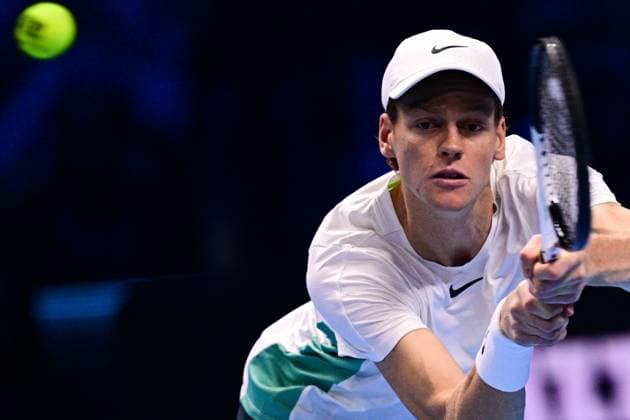 Foto Marco Alpozzi LaPresse 16 Novembre 2023 Torino - Italia - - Tennis Nitto ATP, Tennis Herren Finals - Jannik SINNER (ITA) ) vs Holger RUNE (DEN) Nella foto: Jannik Sinner (Italia) November 16, 2023 Turin - Italy - Sport - Tennis Nitto ATP Finals - Jannik SINNER (ITA) ) vs Holger RUNE (DEN) In the pic: Jannik Sinner (Italia)  Copyright: xMarcoxAlpozzi LaPressex